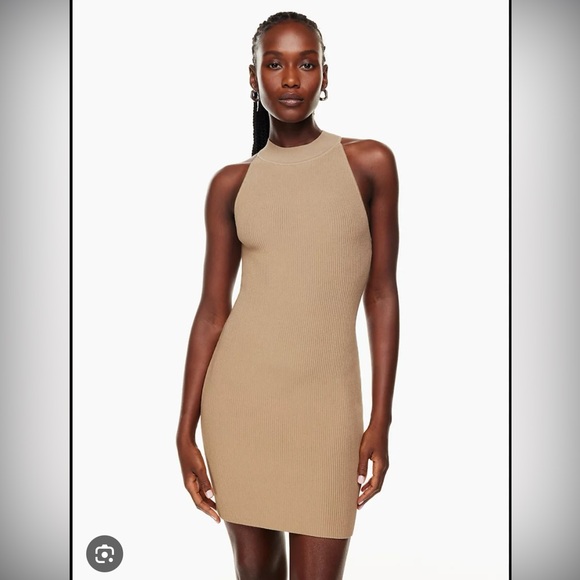 Sculpt knit mini Dress - Aritzia - Picture 1 of 5